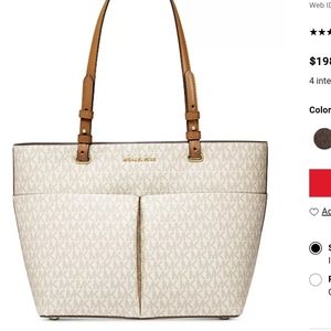 New with Macys tags Michael Kors Bedford Tote Bag Acorn